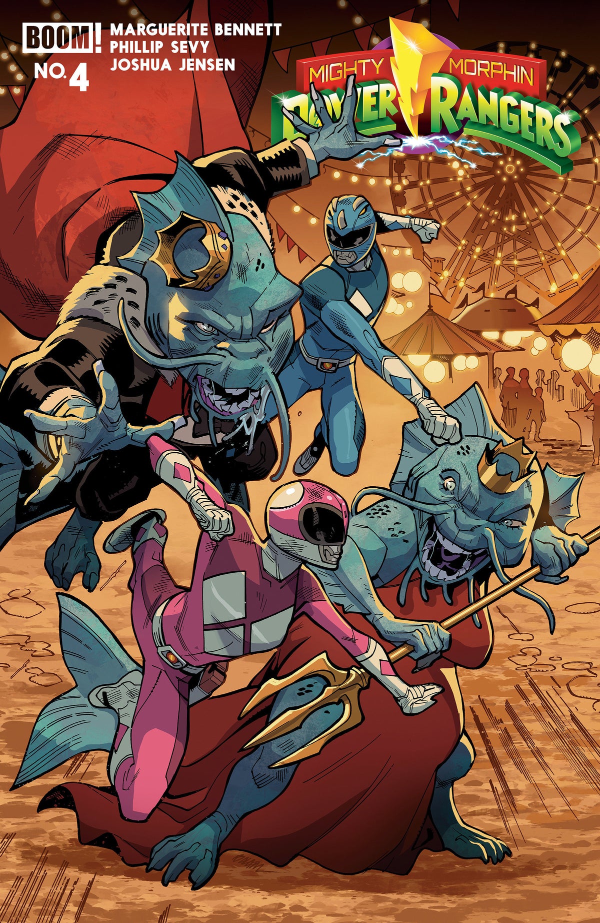 Mighty Morphin Power Rangers (2026) #4 A Main (Dressed, Balám) (NM)