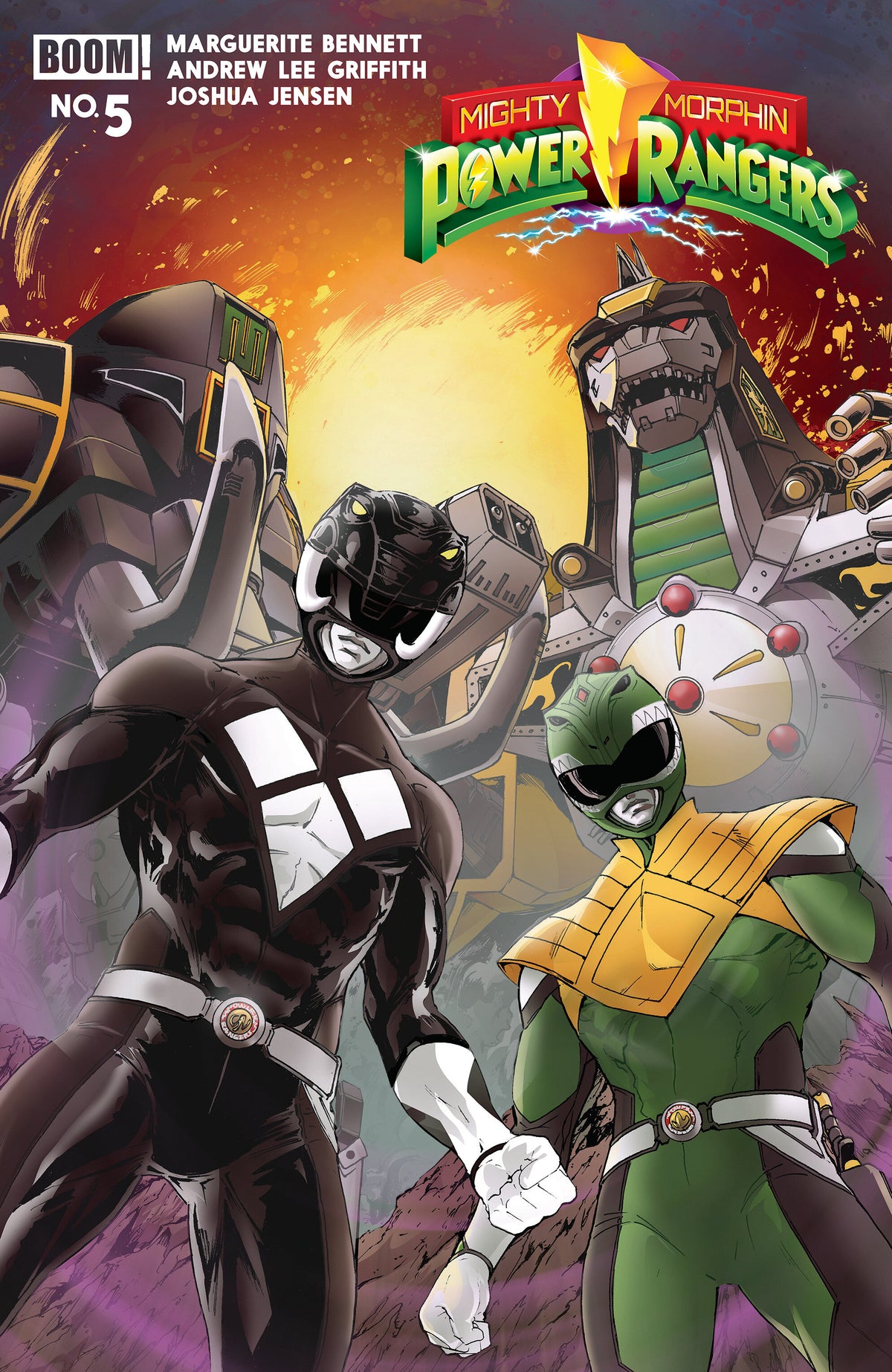 Mighty Morphin Power Rangers (2026) #5 B Variant (Dressed, Griffith) (NM)