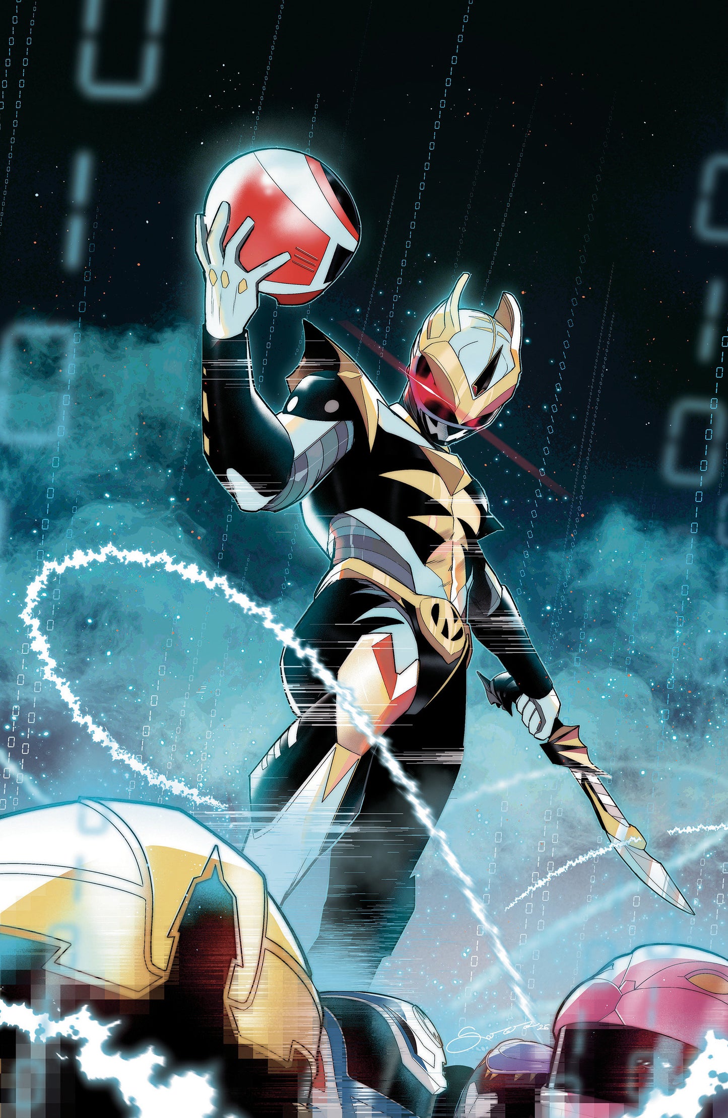 Power Rangers Unlimited #2 D Foil Variant (Full Art, Foil, Sorressa) (NM)