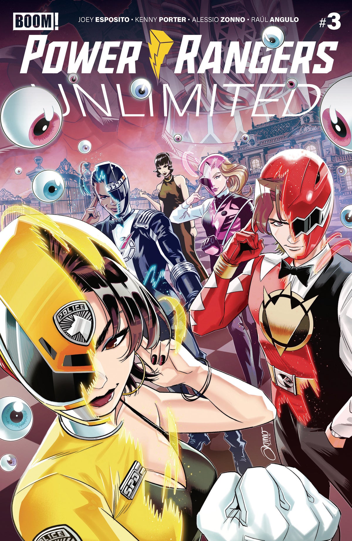 Power Rangers Unlimited #3 A Main (Dressed, Zonno) (NM)
