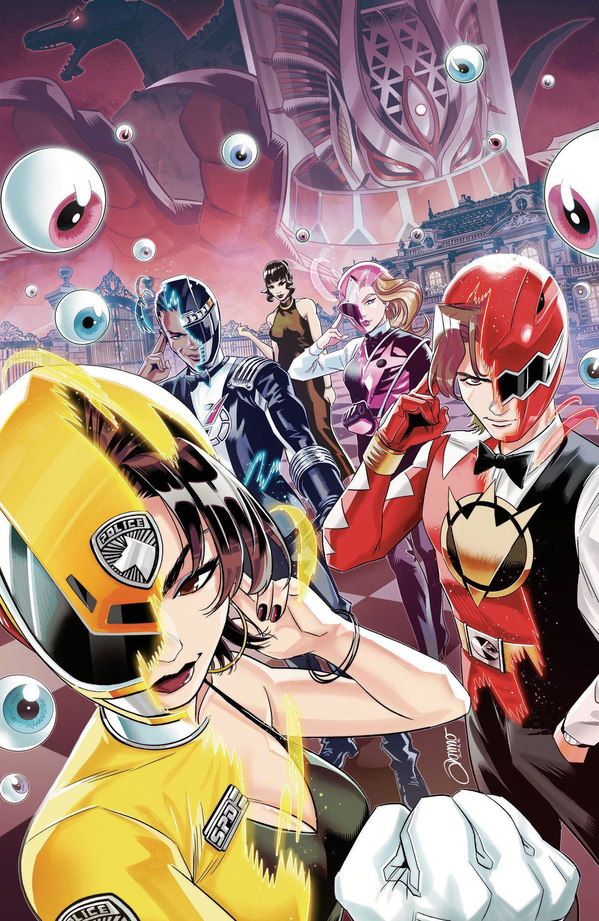Power Rangers Unlimited #3 D Foil Variant (Full Art, Foil, Zonno) (NM)