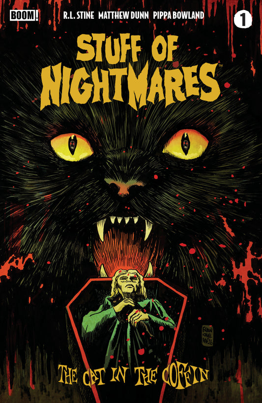 Stuff Of Nightmares: The Cat In The Coffin #1 A Main (Dressed, Francavilla) (NM)