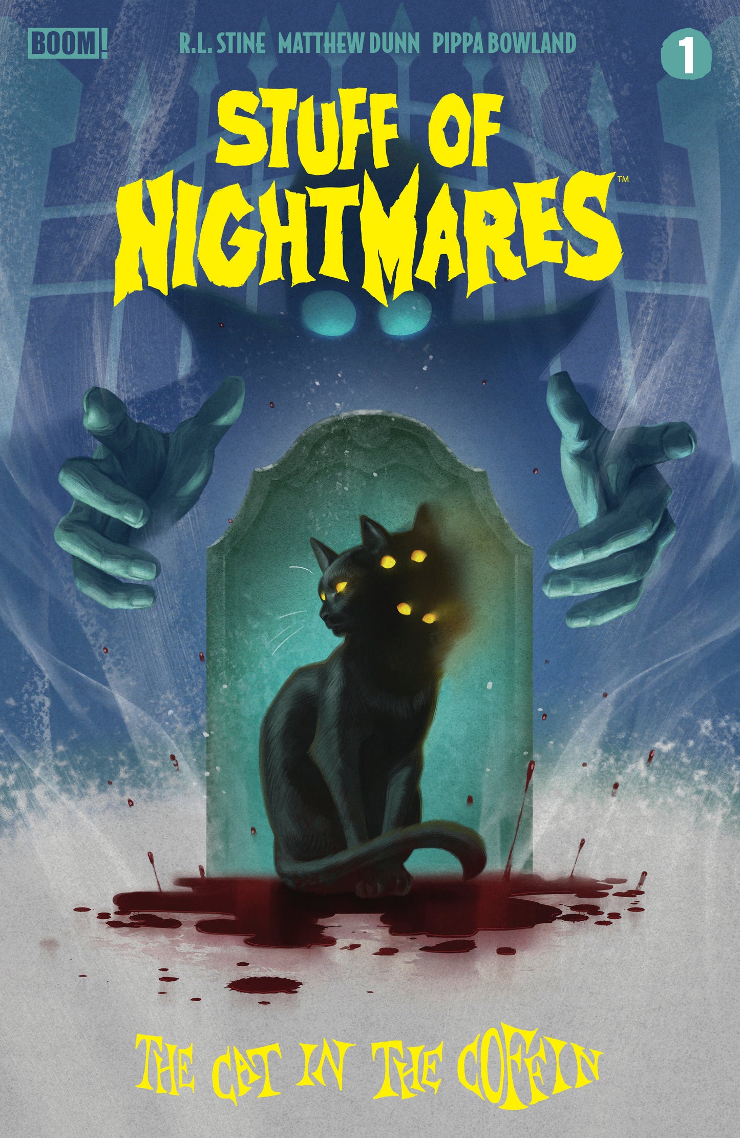 Stuff Of Nightmares: The Cat In The Coffin #1 B Variant (Dressed, Murakami) (NM)