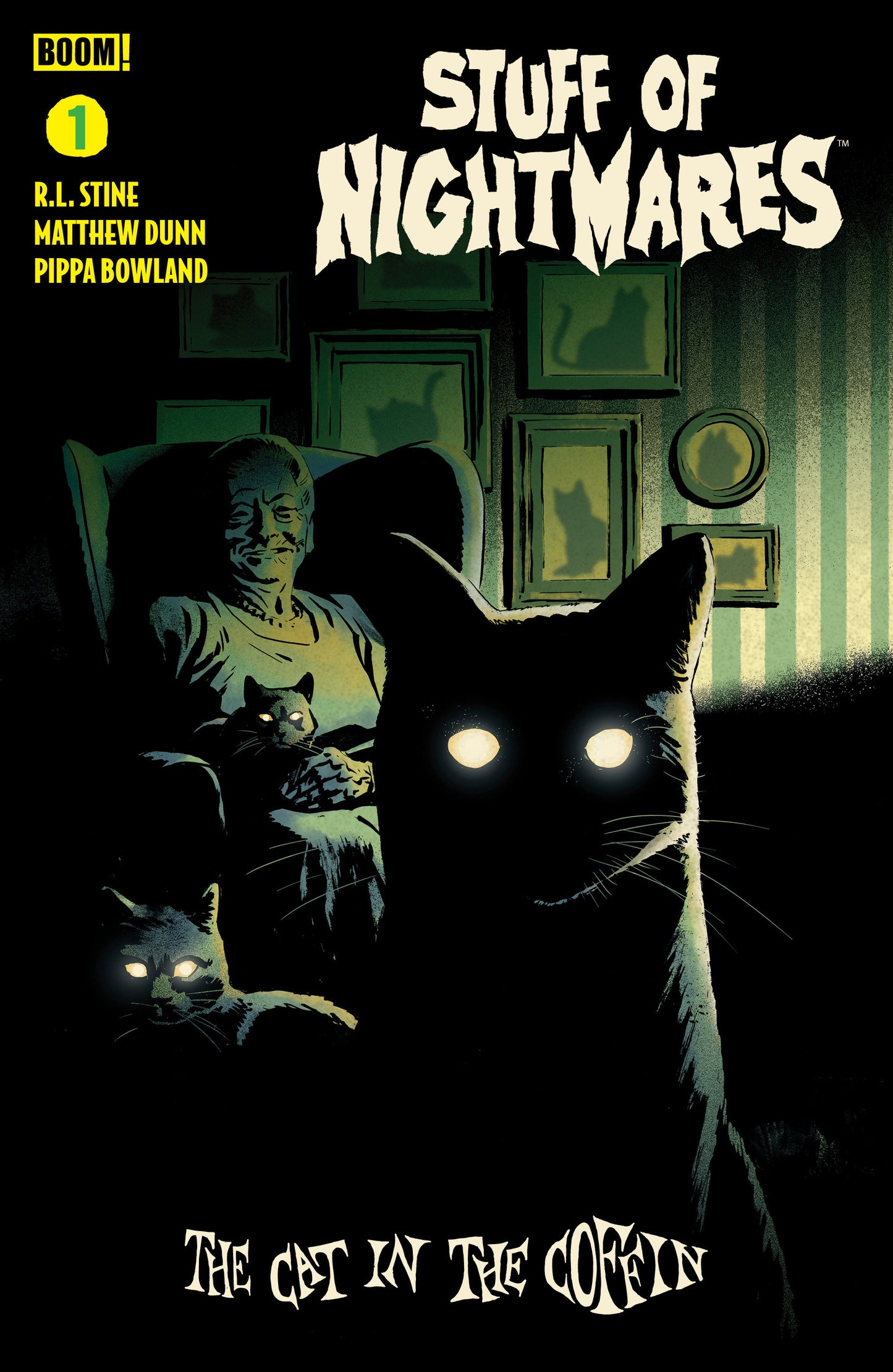 Stuff Of Nightmares: The Cat In The Coffin #1 C Homage Variant (Dressed, Gorham) (NM)