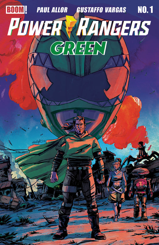 Power Rangers Green #1 B Variant (Dressed, Vargas) (NM)
