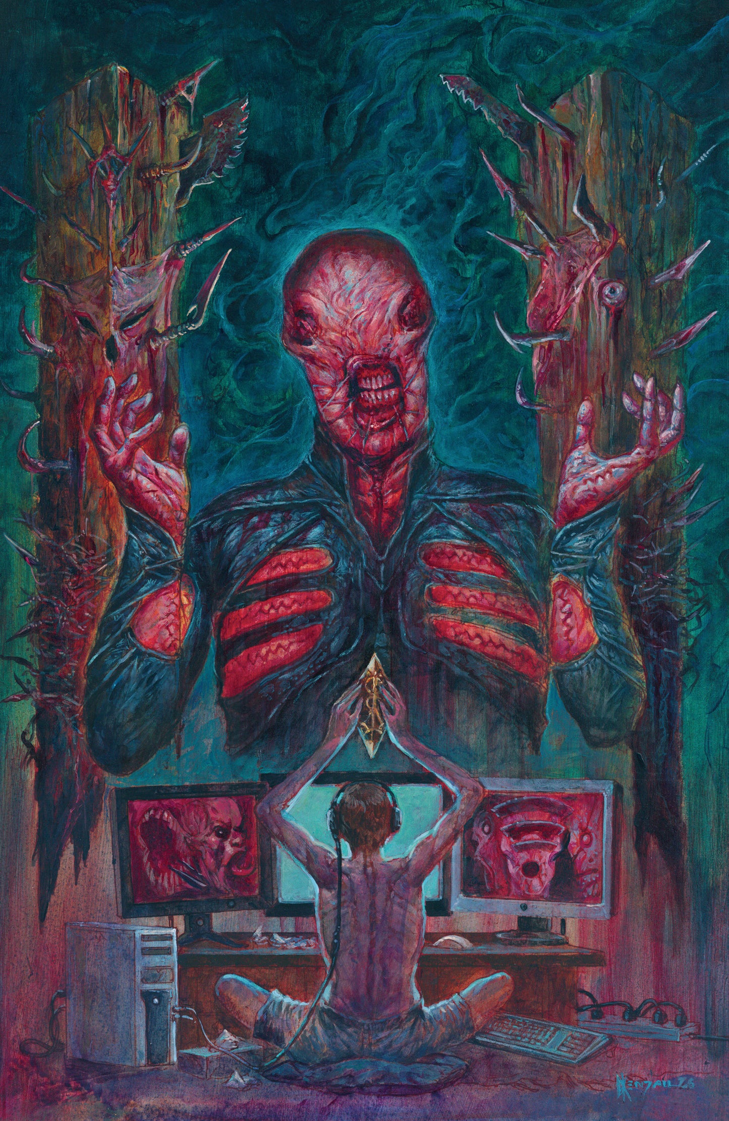 Hellraiser: Resurrections   The Onanistic Ritual #1 F Unlimited Variant (Full Art, Kendall) (NM)