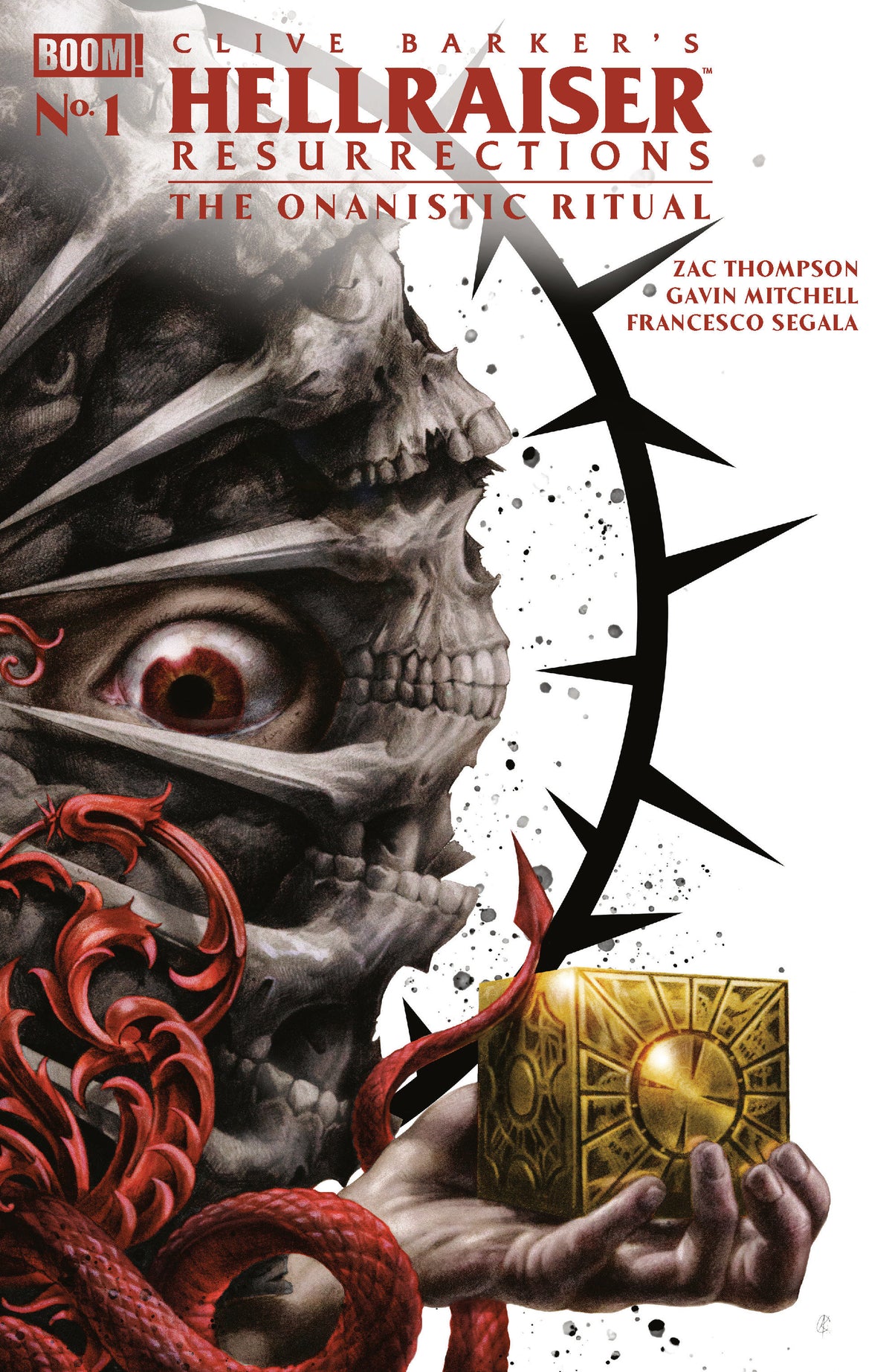 Hellraiser: Resurrections   The Onanistic Ritual #1 G Foc Reveal Variant (Dressed, Currey) (NM)