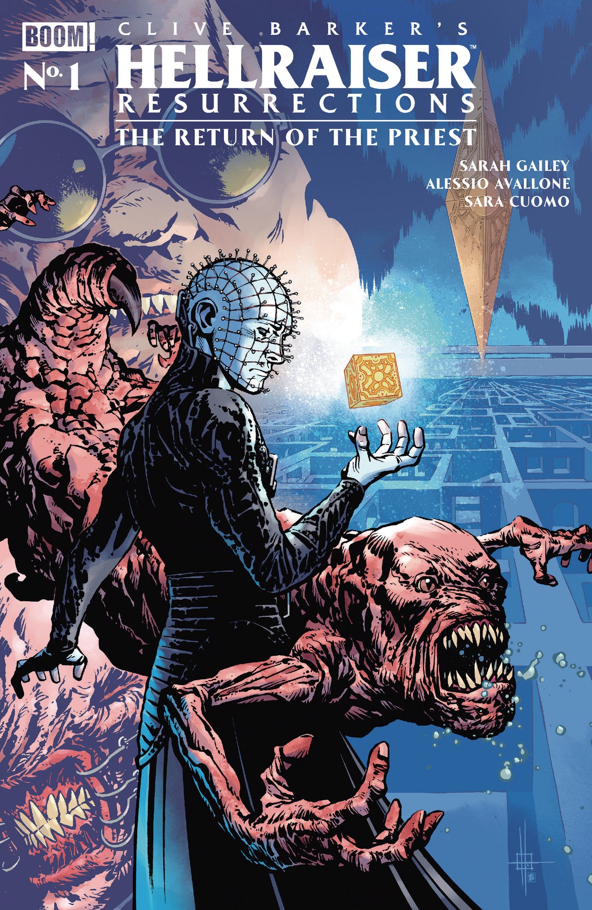 Hellraiser: Resurrections   The Return Of The Priest #1 A Main (Dressed, Howard) (NM)
