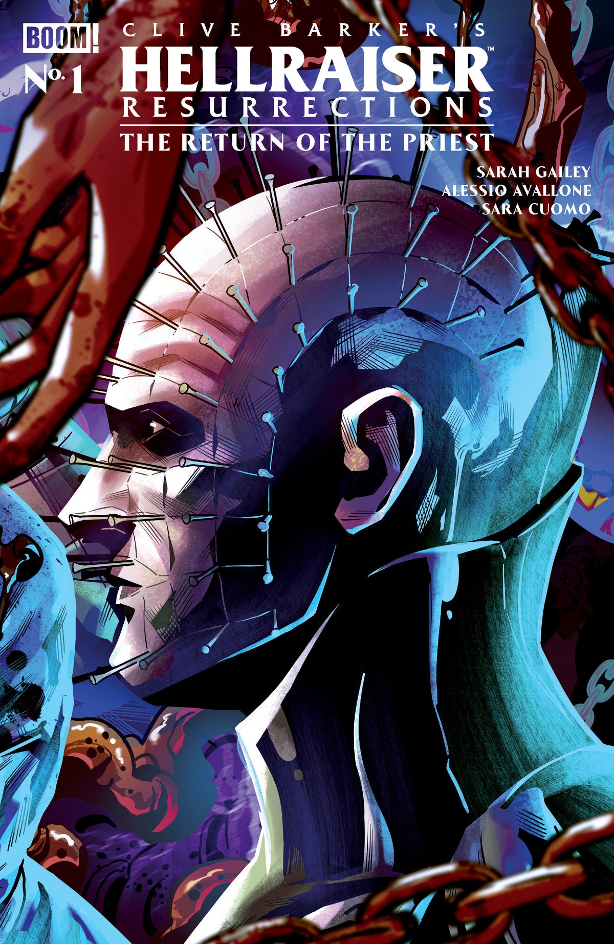 Hellraiser: Resurrections   The Return Of The Priest #1 B Variant (Dressed, Sabbatini) (NM)
