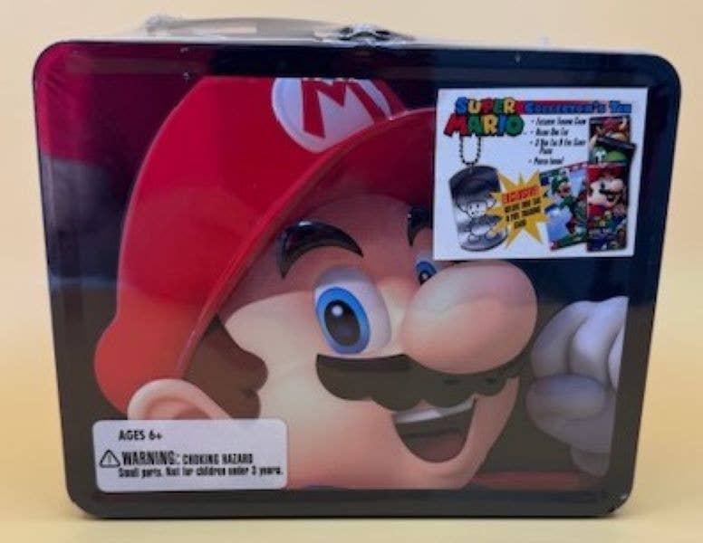 Super Mario Brothers Lunchbox Collector Tin