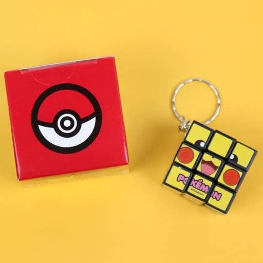 Pokemon Characters Mini Cube Key Ring Random Box (1 Box)