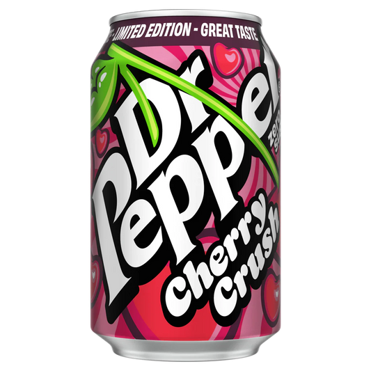 Dr. Pepper Cherry Crush Zero 330ml (UK)