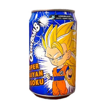 Ocean Bomb - Dragon Ball Z White Grape Soda 330ml (Taiwan)