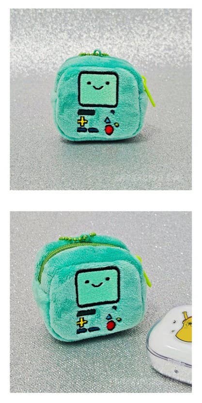 Adventure time BMO Mini Plush Pouch Case Wallet: Small