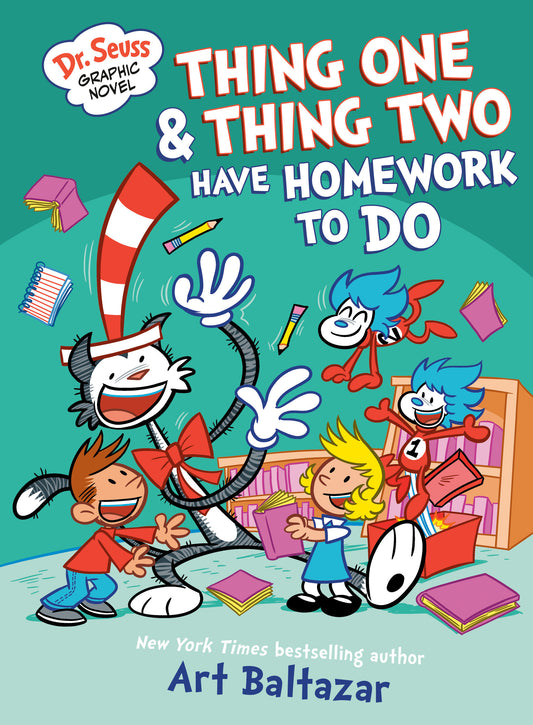 Dr. Seuss Graphic Novel: Thing One And Thing Two Have Homework To Do (NM)