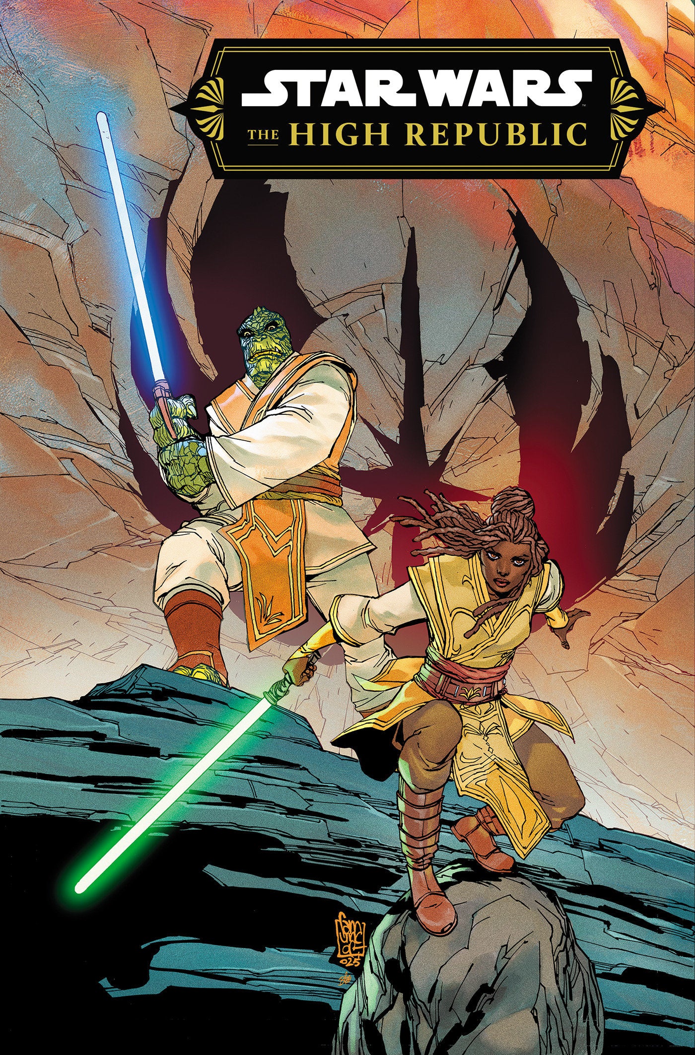 Star Wars: The High Republic Phase III   Trials Of The Jedi Omnibus Camuncoli Cover [Direct Market Only] (NM)