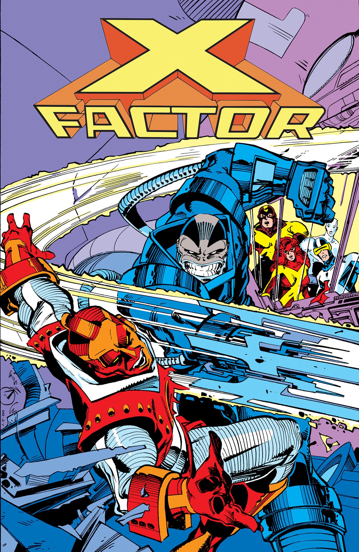 X Factor: The Original X-Men Omnibus Volume. 2 Walter Simonson Evolutionary War Cover [Direct Market Only] (NM)