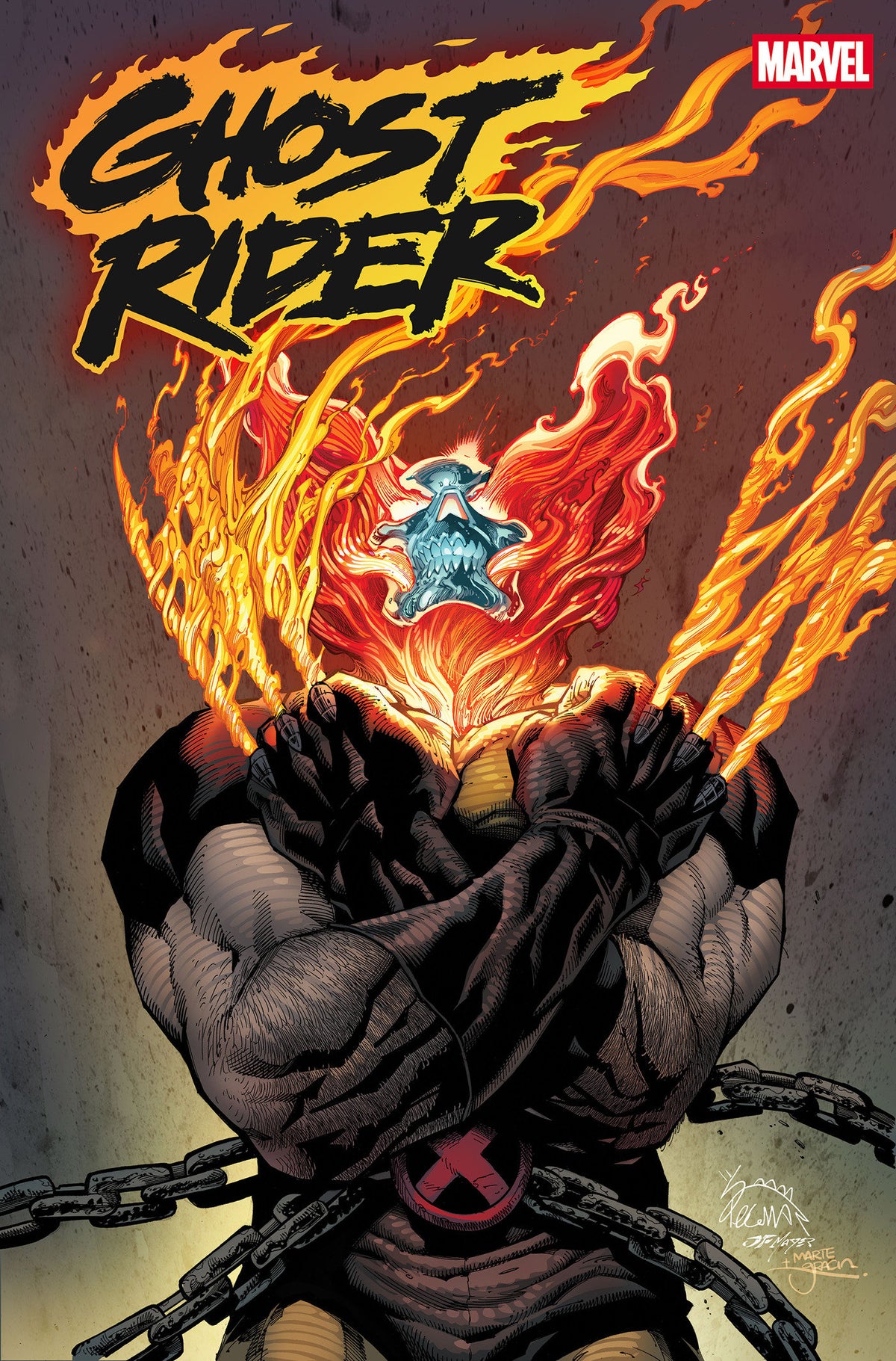 Ghost Rider By Benjamin Percy Omnibus Ryan Stegman Cover [Direct Market Only] (NM)