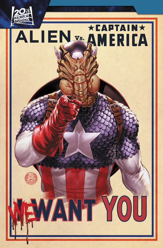 Alien vs. Captain America (NM)
