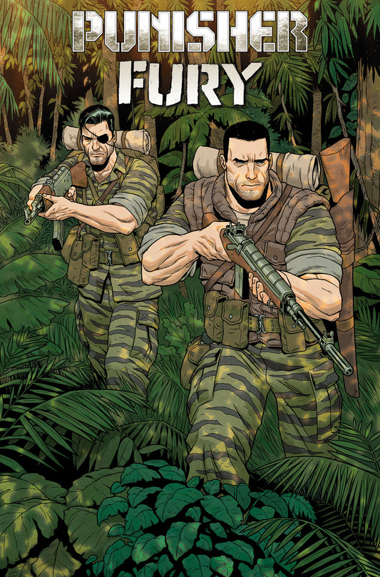 Punisher & Fury Max By Garth Ennis Omnibus Variant Jacen Burrows Cover [Direct Market Only] (NM)