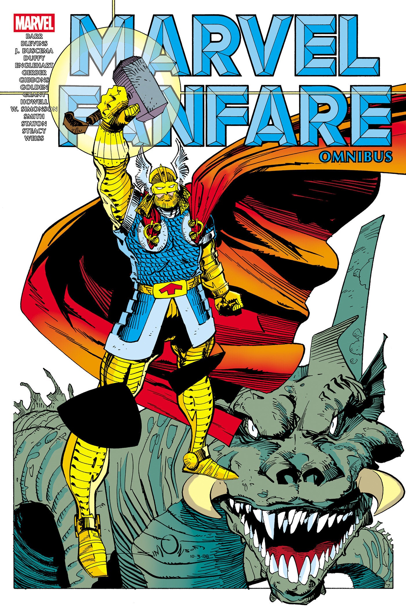 Marvel Fanfare Omnibus Volume. 3 Walter Simonson Cover [Direct Market Only] (NM)