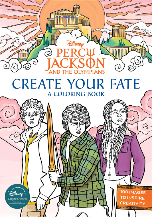 Percy Jackson And The Olympians: Create Your Fate: A Coloring Book (NM)