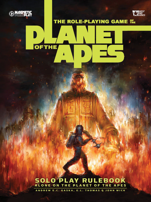 The Planet Of The Apes Solo Rulebook (NM)