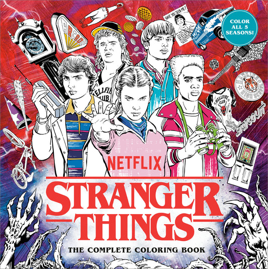 Stranger Things: The Complete Coloring Book (Color All Five Seasons!) (NM)