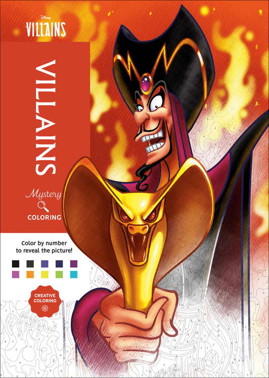 Disney Mystery Coloring: Disney Villains (NM)
