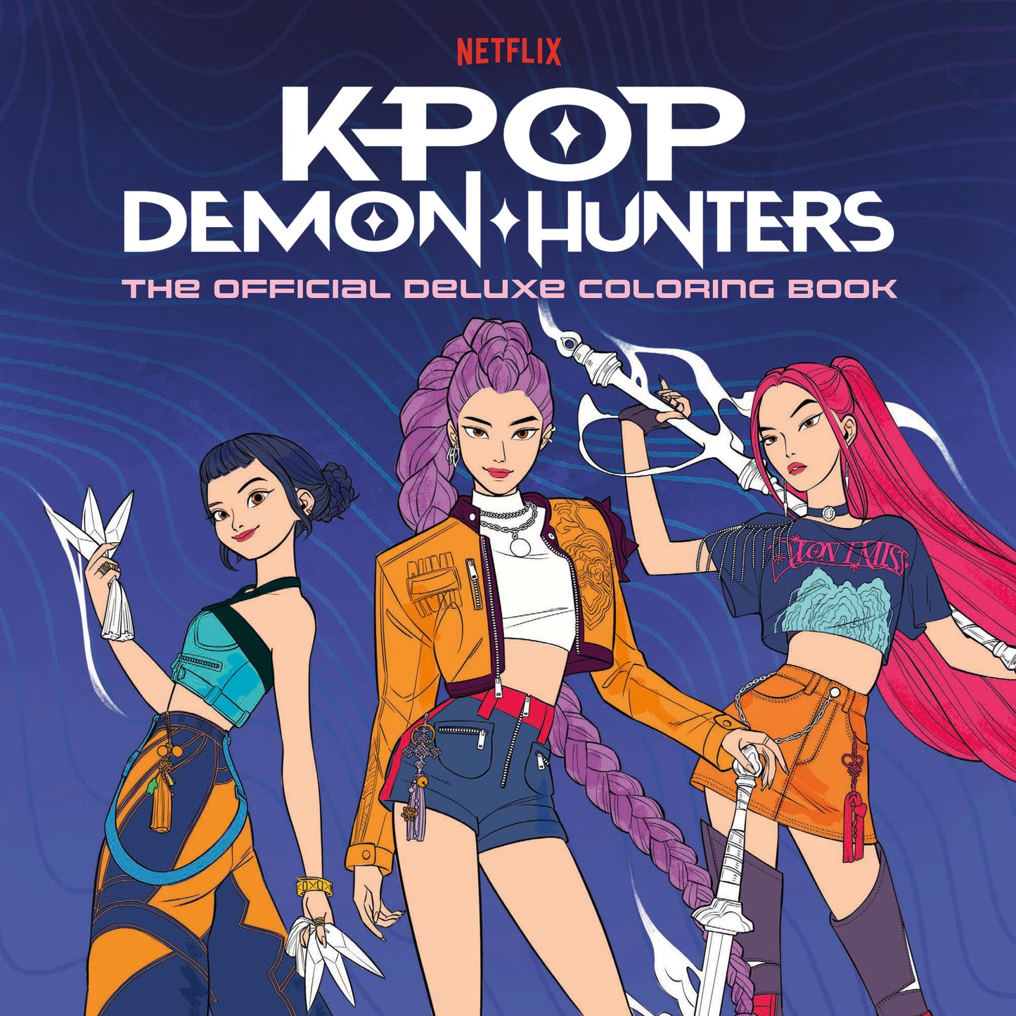 K Pop Demon Hunters: The Official Deluxe Coloring Book (NM)