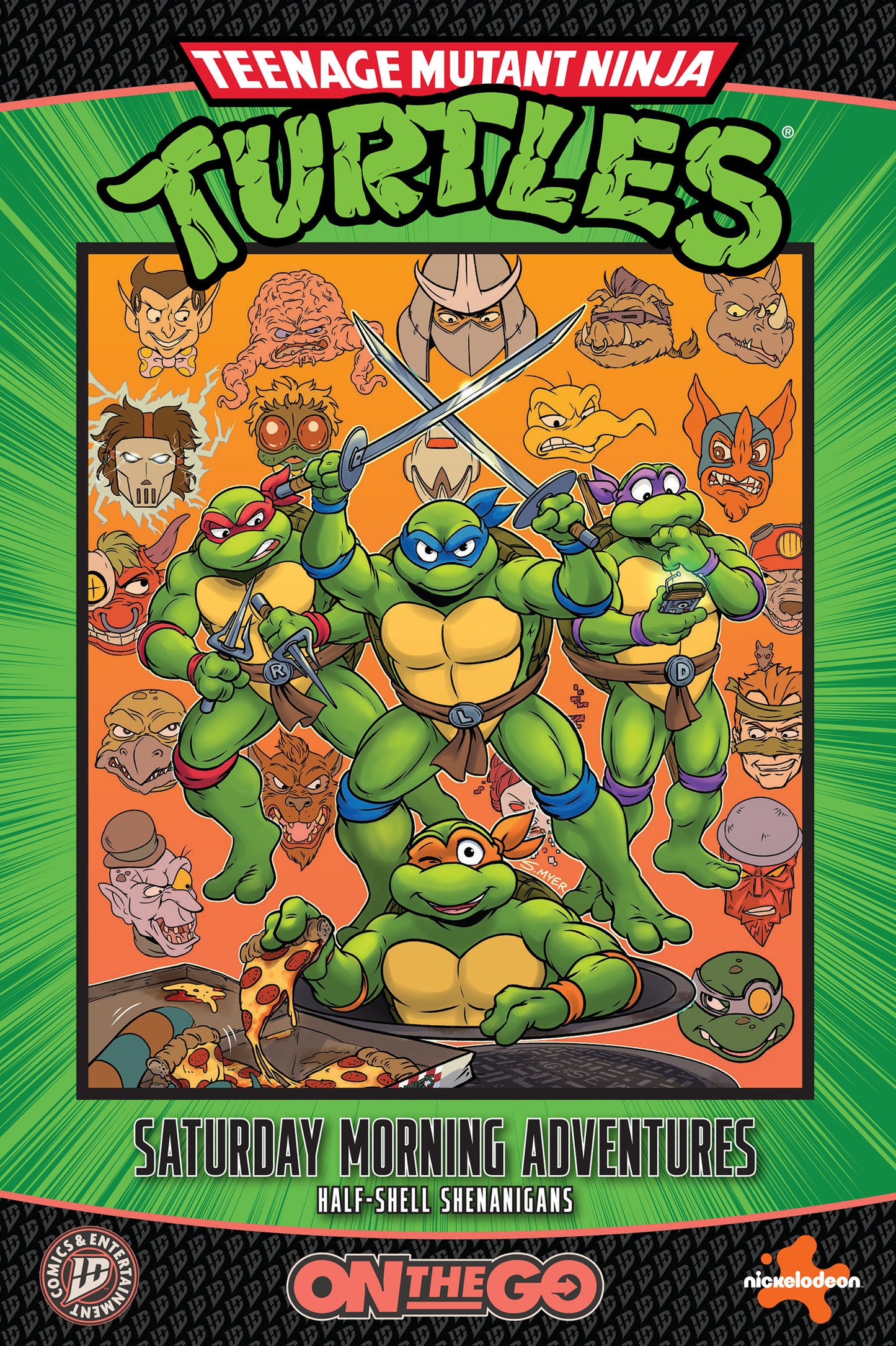  Teenage Mutant Ninja Turtles: Saturday Morning Adventures  On The Go: Half Shell Shenanigans (NM)