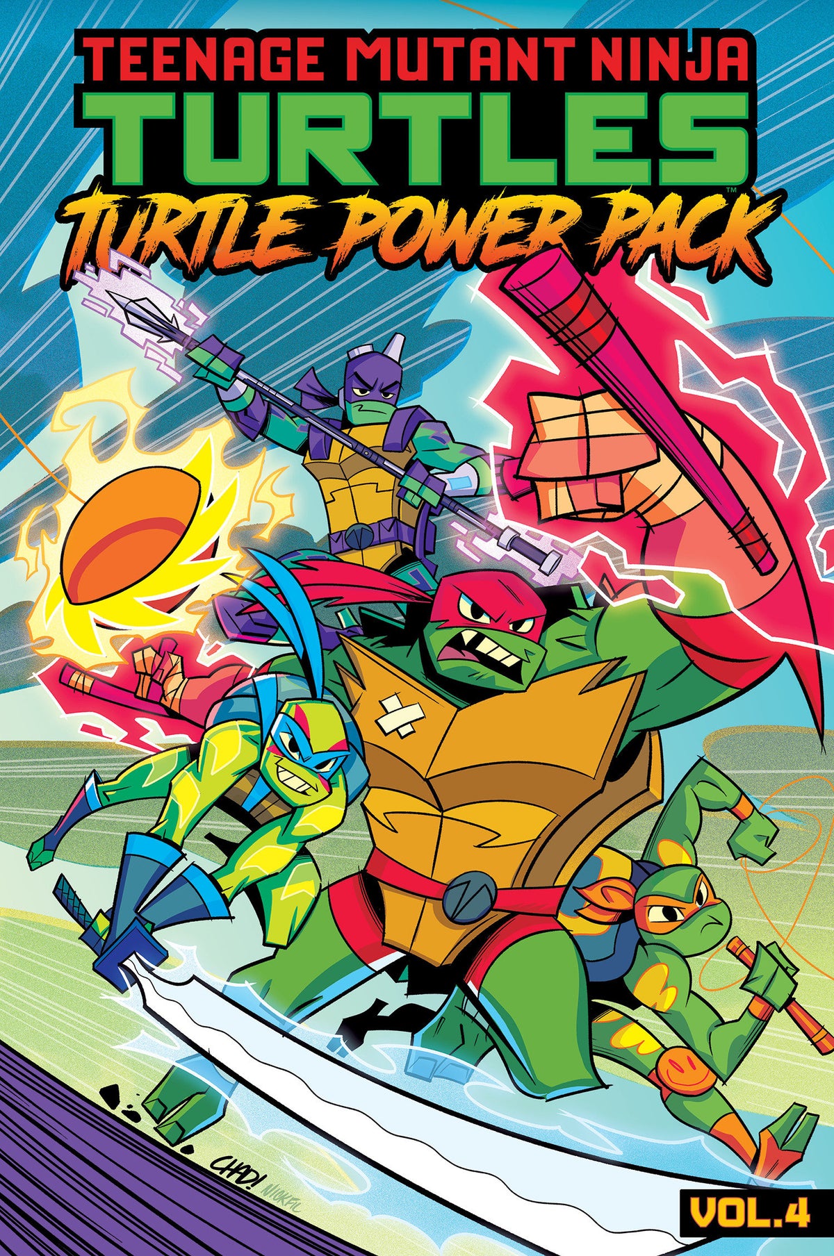Teenage Mutant Ninja Turtles: Turtle Power Pack, V4 (NM)