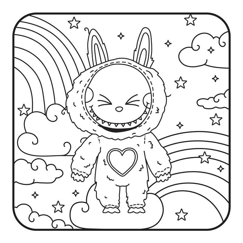 Lafufu Coloring Book: Expanded Edition by Adams Media