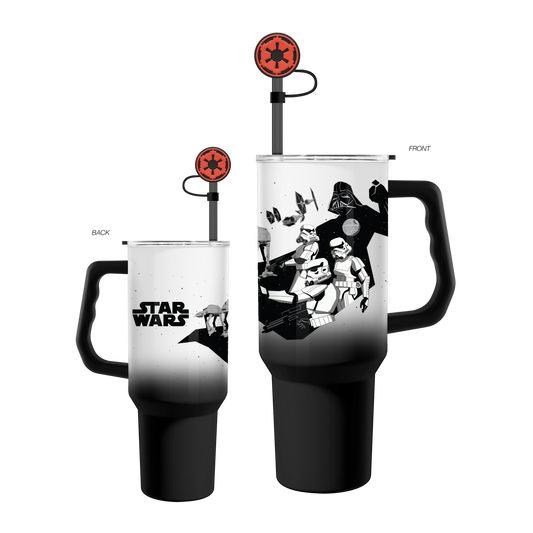 Star Wars Dark Side Vader Ombre 40oz SS Tumbler w/Straw Cap