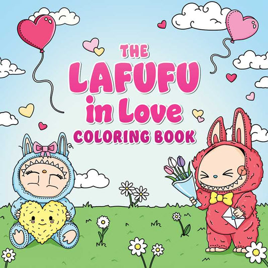 Lafufu in Love Coloring Book by Adams Media