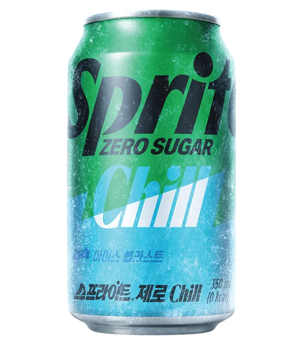 Sprite Zero Sugar Chill 350ml (Korea)