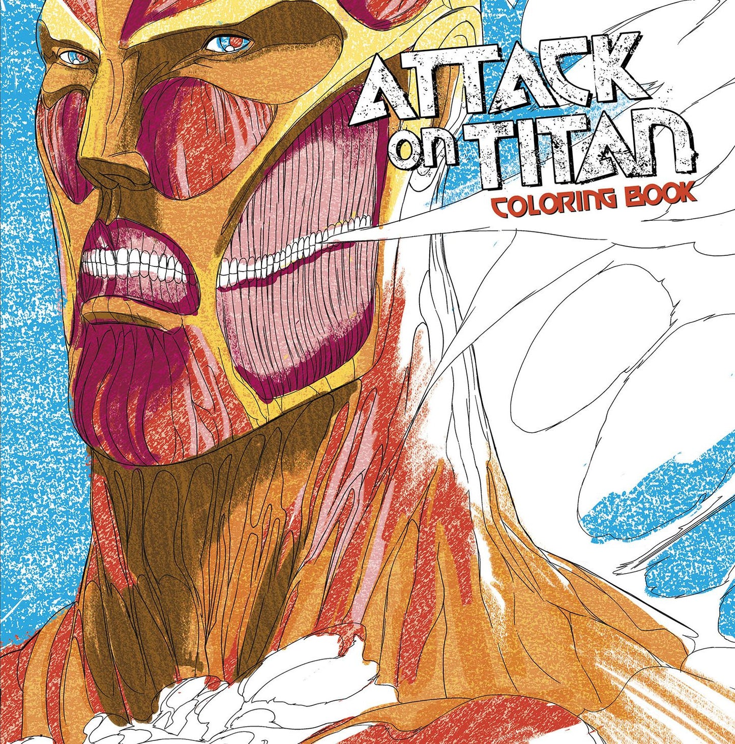 Attack On Titan Adult Coloring Book