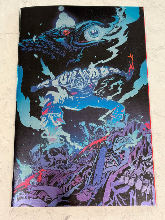 Post Malone's Big Rig #1 2nd Print Jim Mahfood Virgin Foil Variant (NM)