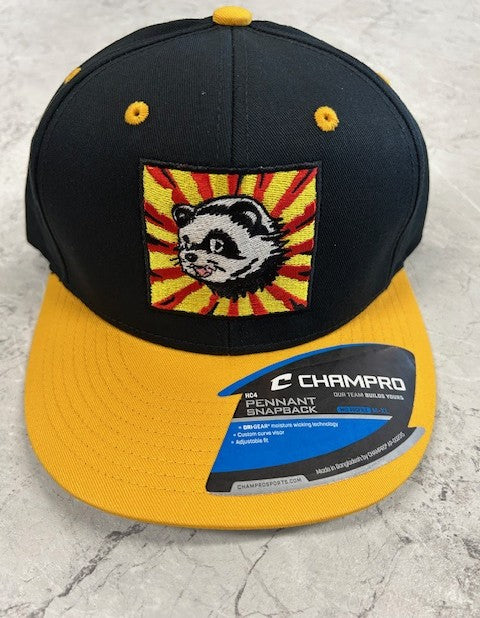The Comic Ferret Black & Yellow - Medium to Extra Large