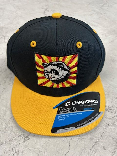 The Comic Ferret Black & Yellow - Small