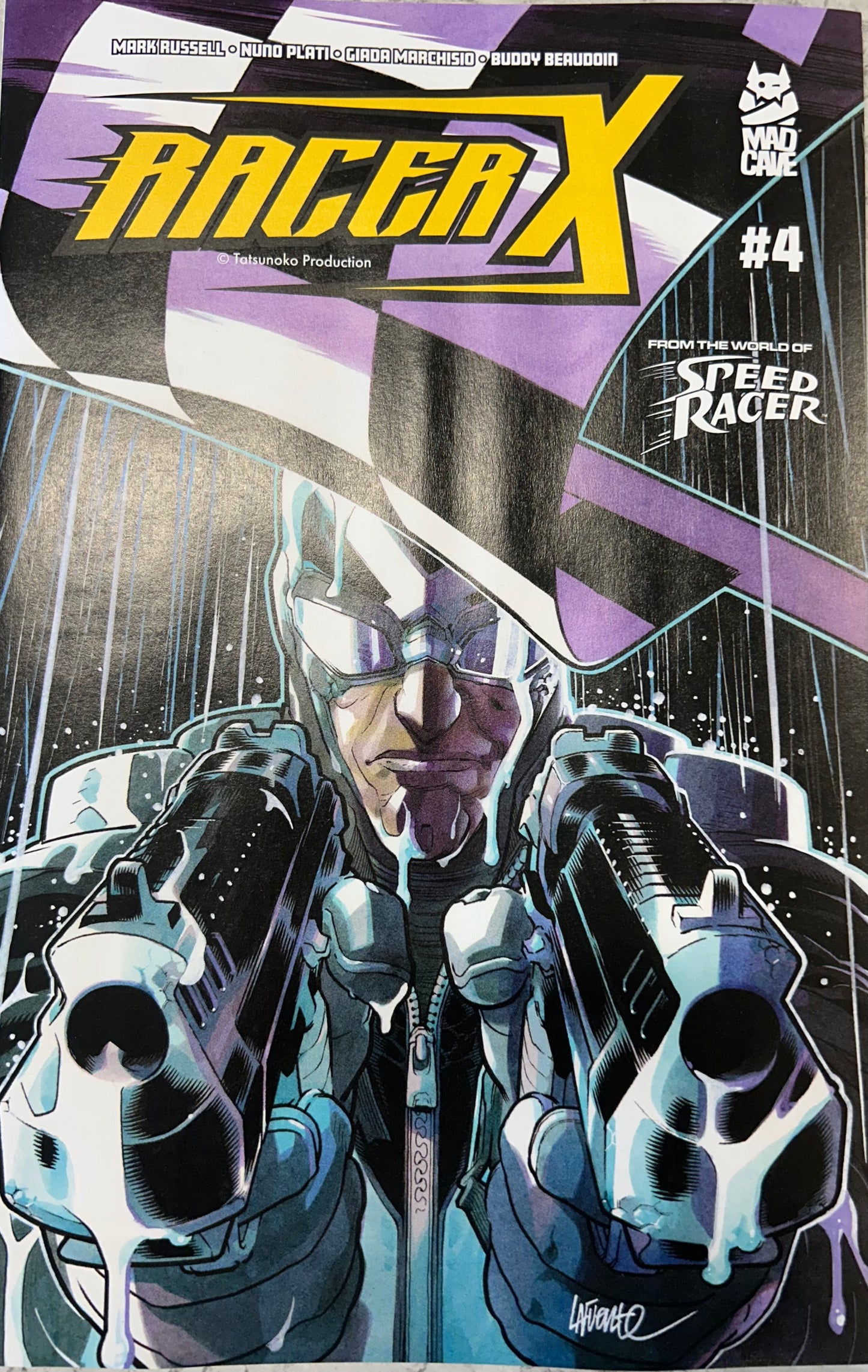 Racer X #4 (Of 8) Cover B David Lafuente Variant (NM)