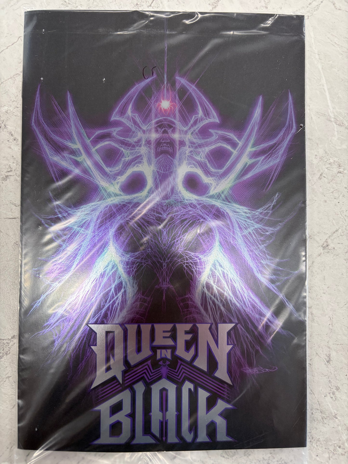 Queen In Black #1 True Believers Patrick Gleason Foil Variant [Qib] (NM)