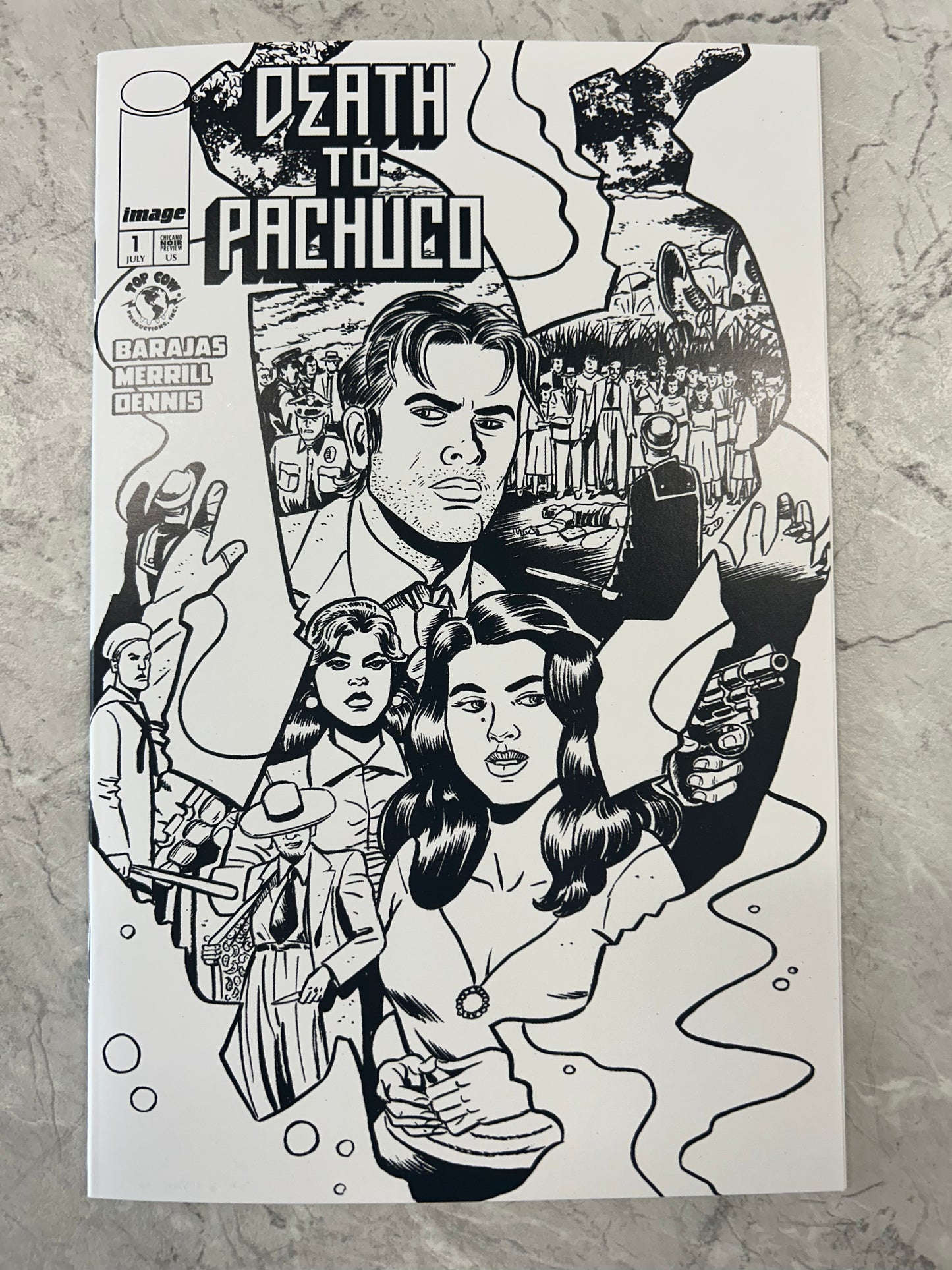 Death To Pachuco Ashcan Promo (NM)