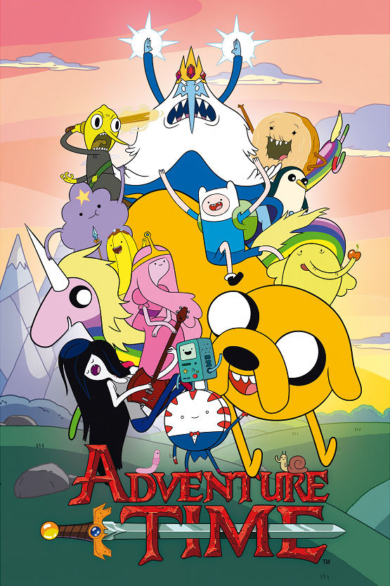 Adventure Time Group Poster