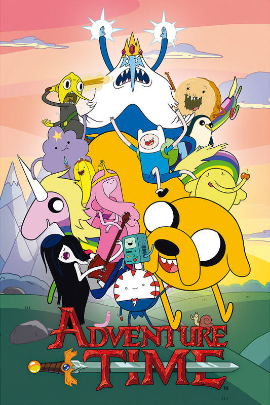 Adventure Time Group Poster