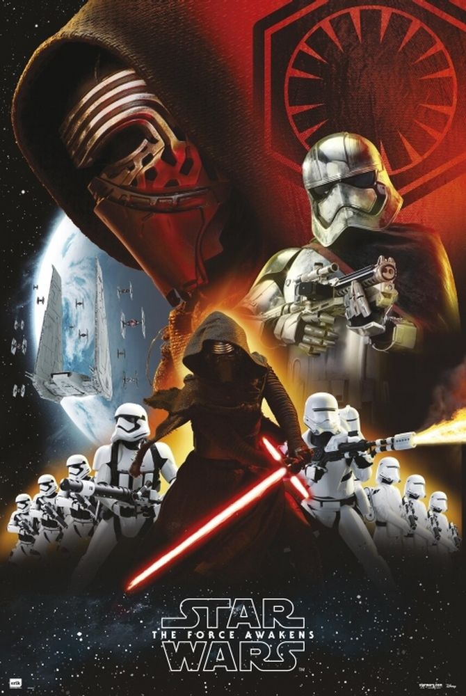 Star Wars The Force Awakens Poster