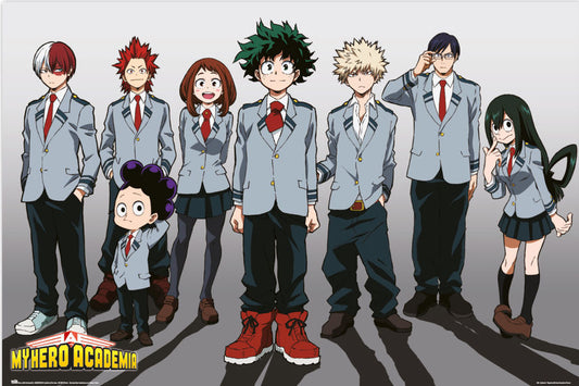 My Hero Academia Uniform Poster