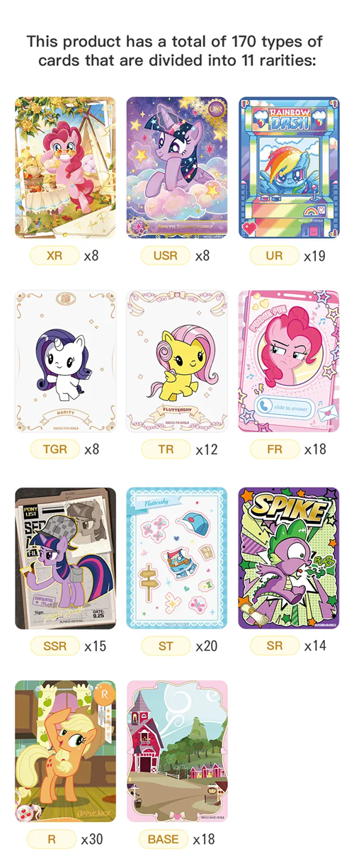 My Little Pony: Friendship Eternal Collectible Cards - 02 Rainbow Edition (Box)
