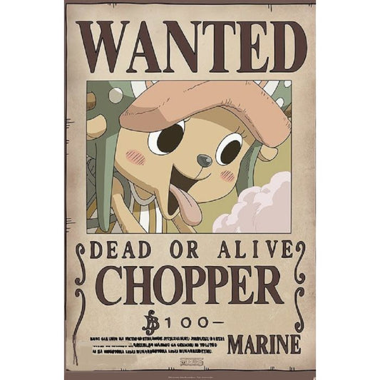 One Piece - Wanted Chopper (Not Available for Shipping)