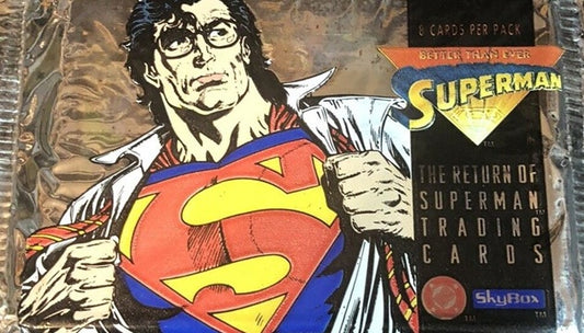 Skybox The Return of Superman Trading Card Pack (1993)